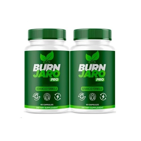 Burn Jaro Pro - avec complexe de sel rose | Support du métabolisme pour les femmes et les hommes | Support naturel du métabol...