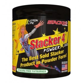 Stacker2 Europe Stacker 4 Powder, Lemon Lime - 150g