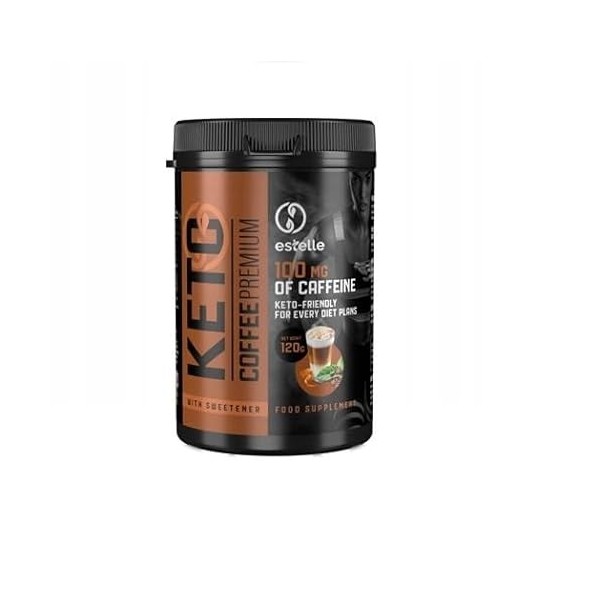 Keto Coffee Premium - Complément alimentaire, naturel 120g 1 Brûleurs de graisse