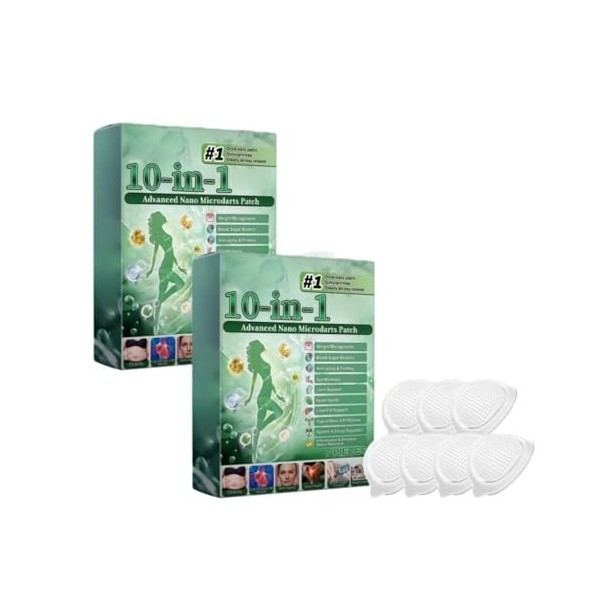 Moringa Berberine Nano Patch Moringa, Pansement Nano Aiguille Ingrédients Naturels, Raffermir Peau, Facile à Appliquer, Idéal...