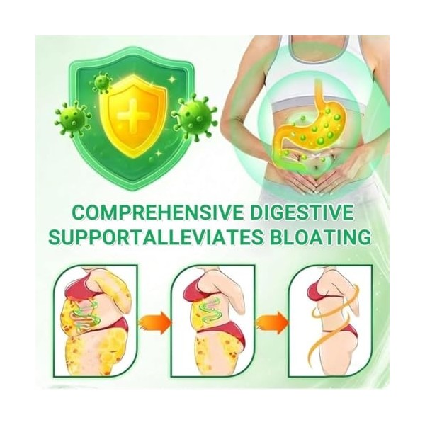 Paquet de 5 Boîtes Moringa Gouttes Minceurs 8 en 1, moringa x berberine patch, Stimule Métabolisme, Gouttes Minceur Naturelle...