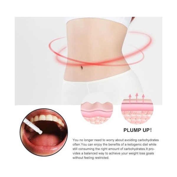 Vitaburn Gouttes pour le bien-être et le soutien du métabolisme, gouttes amincissantes Vitaburn pour la perte de poids, ingré