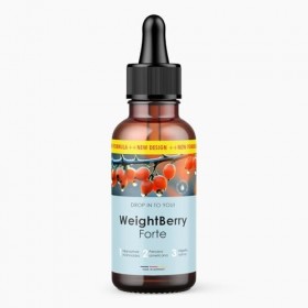 Weightberry Forte gouttes | avec des ingrédients naturels | pour les hommes & les femmes | contenu 30 ml 1x Brûleurs de graisse