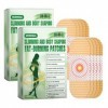 Belly Patch Autocollants Abdomen Naturels et Respirants | Patch Minceur Perte de Poidspour la Brûlure de Graisse et la Mise e...