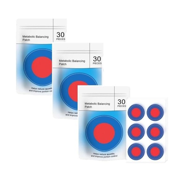 Lot de 30 patchs amincissants pour perte de poids et perte de poids - Patchs de soin corporel pour hommes et femmes | Pour br...
