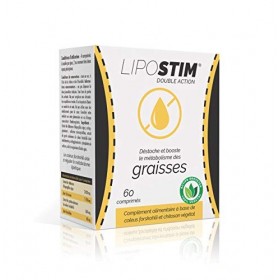 LipoStim Double Action - Innovation perte de poids, puissant brûleur et capteur de graisse ! Une puissante association d’acti