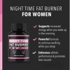 Santé et bien-être, Capsules de nuit pour femmes, Brûleurs de graisse avancés pour perte de poids pour femmes