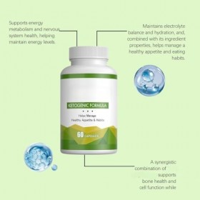 Gestion du poids, soutient le contrôle de lappétit pour les femmes et les hommes,2PCS Brûleurs de graisse