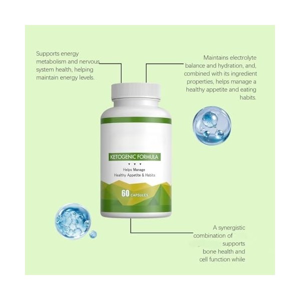 Gestion du poids, soutient le contrôle de lappétit pour les femmes et les hommes,2PCS Brûleurs de graisse