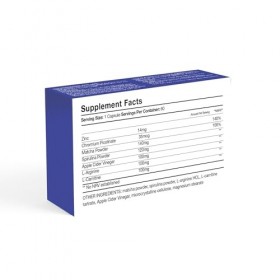 Slimanol Complément alimentaire pour le métabolisme des macronutriments | avec zinc, vinaigre de cidre, L-carnitine, 60 capsu