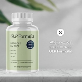 GLP Formula Gélules - Ingrédients Naturels pour Hommes et Femmes - 60 Capsules pour 1 Mois