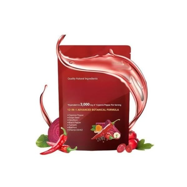 Piments - Santé des veines des jambes, du cœur et des vaisseaux sanguins