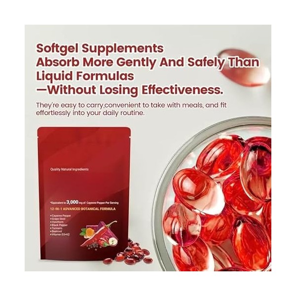 Piments - Santé des veines des jambes, du cœur et des vaisseaux sanguins