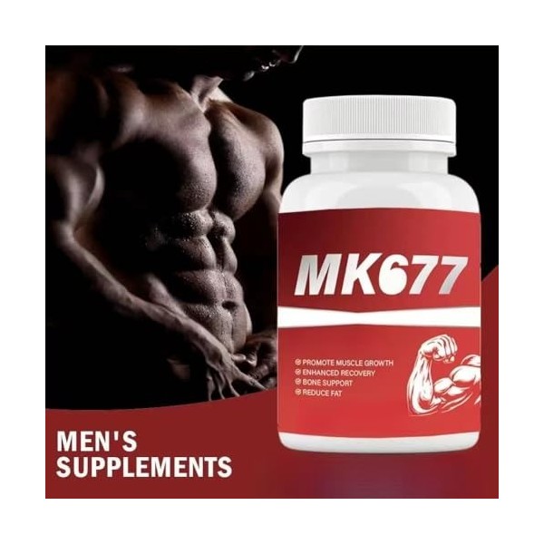 𝐌𝐊 - 677 pour hommes et femmes, stimule la croissance, améliore la récupération, soutient la perte osseuse et de graisse - Sa