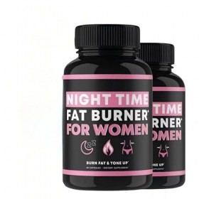 Formule avancée nocturne, brûleur de graisse nocturne pour femmes – Formule avancée favorise le métabolisme et un sommeil cal
