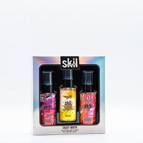 SKIL - Crazy Mists - Coffret - Trio de brumes Corps et Cheveux - 3 senteurs - 3 x 50 ml