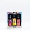 SKIL - Crazy Mists - Coffret - Trio de brumes Corps et Cheveux - 3 senteurs - 3 x 50 ml