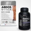 EAFIT - LOT Brûle Graisse 100% Hommes - ABDOS 6-PACK et RIPPED MAX ULTIMATE - PROGRAMME 1 Mois