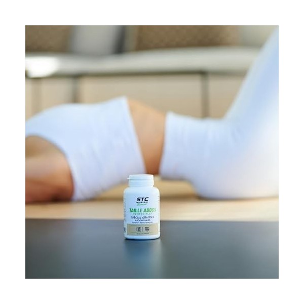 STC NUTRITION - Taille Abdos Ventre Plat - Complément Alimentaire Spécial Graisses Abdominales - Bien-être digestif - 100% Ve...