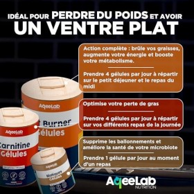 Pack Sèche + Digestion 1 mois • Accompagnement minceur • Accompagnement minceur • Améliore la digestion et préserve les muscl...