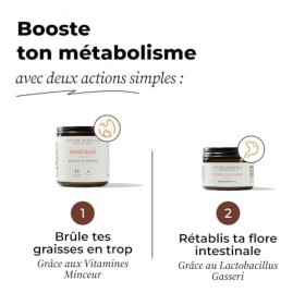Challenge Minceur pour Homme | Aide à la Perte de Poids | Brûle Graisses & Élimine les Toxines | Café Vert, Guarana | Fabriqu