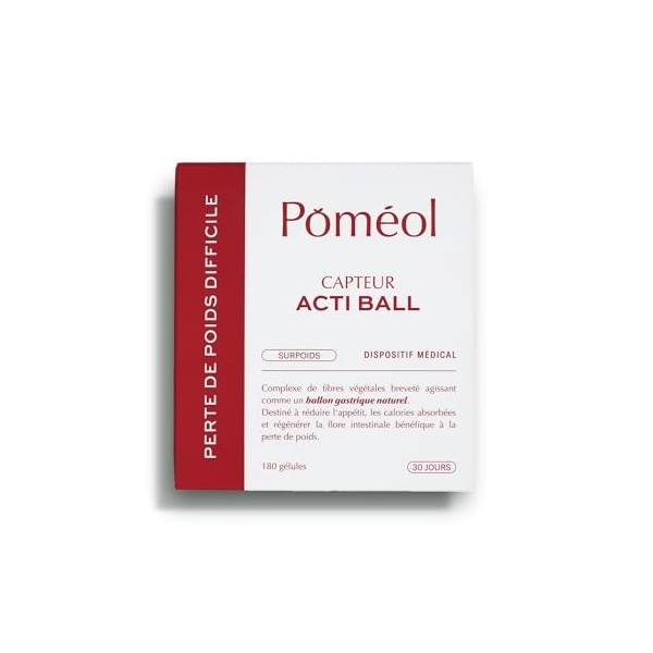 CAPTEUR GRAISSES ET SUCRES ǀ Ballon Gastrique Végétal ǀ Gélules perte de poids, Coupe faim naturel ǀ Rééquilibre la flore int...