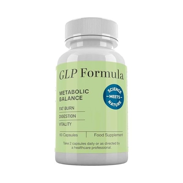 GLP Formula All Natural Metabolic Balance Complément alimentaire 60 capsules