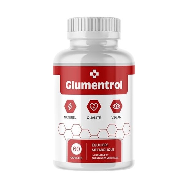 Glumentrol Gélules - Ingrédients Naturels pour Hommes et Femmes - 60 Capsules pour 1 Mois