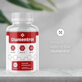 Glumentrol Gélules - Ingrédients Naturels pour Hommes et Femmes - 60 Capsules pour 1 Mois