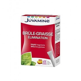 BRULE GRAISSE ÉILMINATION 14 STICKS 40G, JUVAMINE, LOT DE 3