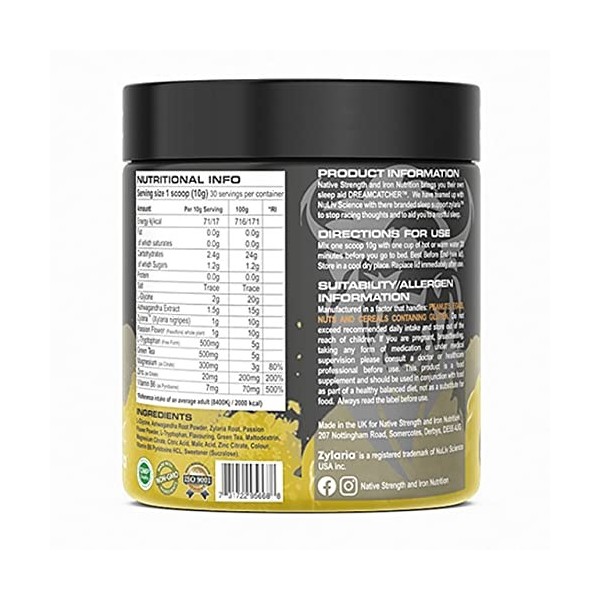 Dreamcatcher Sleep Aid - Aide au sommeil - Force native et nutrition en fer