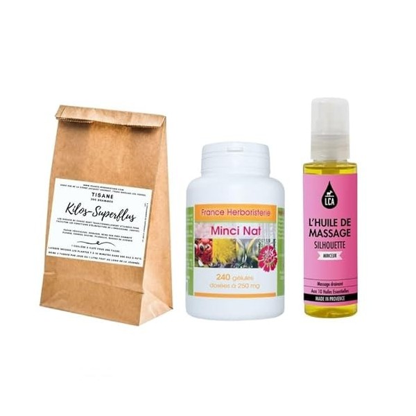 Mon pack MINCEUR - 3 produits pour éliminer les kilos-superflus