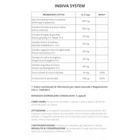 INDIVA SYSTEM - Complément alimentaire brûlant les graisses puissantes - Contrôle de lappétit - Pour homme et femme - Spirul