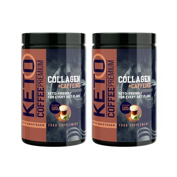Keto Coffee Premium - Complément alimentaire 120g 3, 120 Brûleurs de graisse