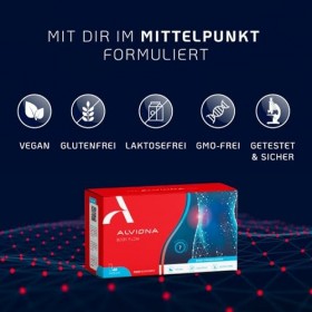 ALVIONA Body Flow - « Advanced body » formule DUO pour soutenir le corps, 120 Gélules 2 Pack Brûleurs de graisse