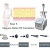 Machine amincissante 5 en 1, rouleau de cavitation sous vide pour enlever les graisses, lifting du visage et massage sculptan