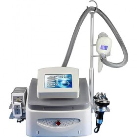 Machine de sculpture du corps 4 en 1, dispositif de cryolipolyse de congélation RF pour la perte de poids, tonification muscu