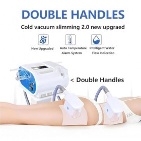 NOOGRRFA Appareil De Cryolipolyse Amincissant,Appareil De Congélation des Graisses,2 Poignées De Congélation,Max. -10 °c -5 °