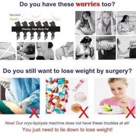 Machine professionnelle de congélation des graisses cryolipolysis pour amincir le corps, technologie de refroidissement sous 
