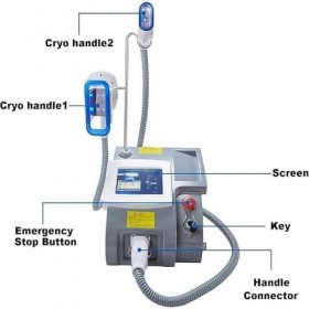 Cryolipolysis Body Slimming Machine - Double Graisse Graisse Lipolyse Appareil pour Éliminer la Cellulite et Perdre du Poids 