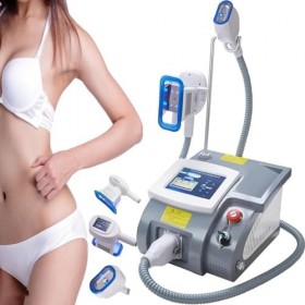 Cryolipolysis Machine de congélation des graisses, appareil minceur du corps avec plusieurs poignées pour réduire la graisse 