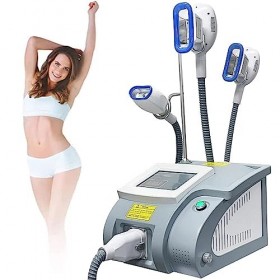 Machine Minceur Cryolipolysis - Instrument de congélation et de lipolyse avec 3 poignées pour une réduction efficace de la gr
