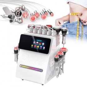 Appareil De Cavitation 80k, Appareil Amincissant 11 En 1, Appareil De Réduction Du Vide Multipolaire,Raffermissement De La Pe