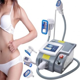 Appareil de réduction de graisse Cryolipolysis avec plusieurs poignées pour façonner le corps et traitement de la cellulite
