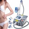 Appareil de réduction de graisse Cryolipolysis avec plusieurs poignées pour façonner le corps et traitement de la cellulite