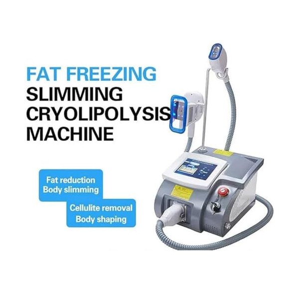 BCBKD Machine Cryothérapie pour Lenlèvement De Graisse Corporelle,Dispositif De Minceur Cryolipolysis avec 3 Poignées,pour S