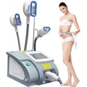 Machine de congélation de graisse pour cryothérapie et sculpture du corps avec 3 poignées, équipement de réduction minceur