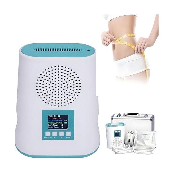 MLYYYDSS Machine de cryolipolyse Amincissante 3 en 1, Appareil Portable de congélation des Graisses par cavitation RF pour Le