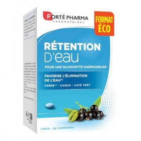 Forté Pharma - Rétention deau | Complément Alimentaire favorise lElimination rénale de leau, le Drainage - Frêne, Cassis, 