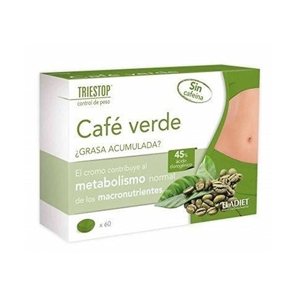 Triestop Café Vert 60 comprimés de 600 mgs dEladiet